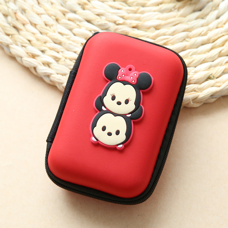 Direct Selling Cute Cartoon Mini Wallet & Earphone Charger Box – Coin Handbag Organizer