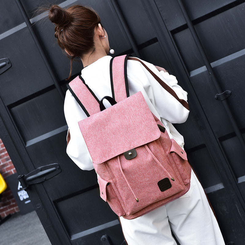 Fashion USB Charging Laptop Backpack For Women and Men