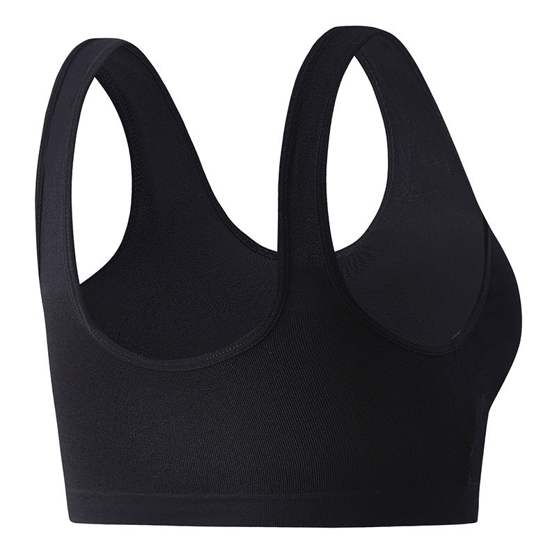 Front Zipper Sports Bra - Shockproof High Strength Beauty Back