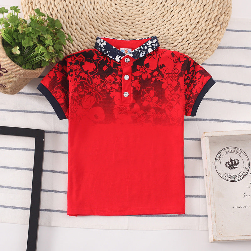 Kids Shirt -  Boys Tops Children Clothes Wear