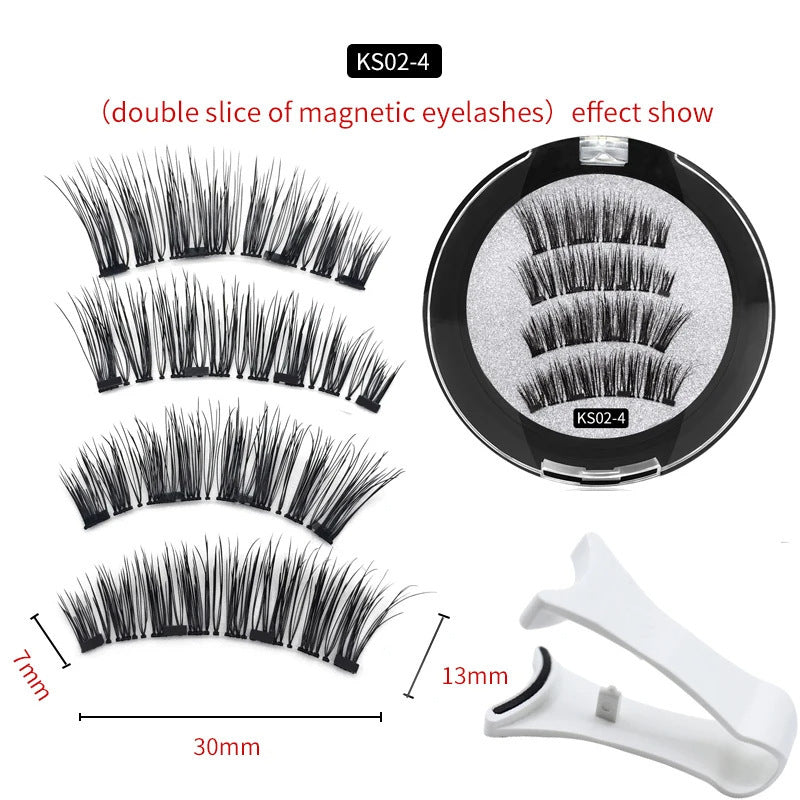 Reusable Magnetic False Eyelashes