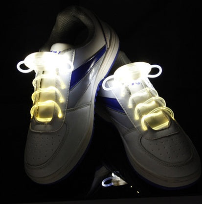 Led Sport Shoe Laces - Glow Shoe Strings Round  Light Shoelaces