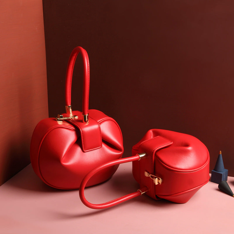 Leather Handbags - Fashion Dumplings Handbag