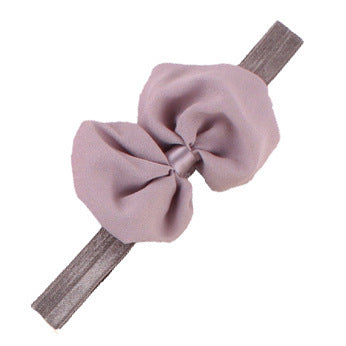 Pretty Solid Color Baby Hair Band