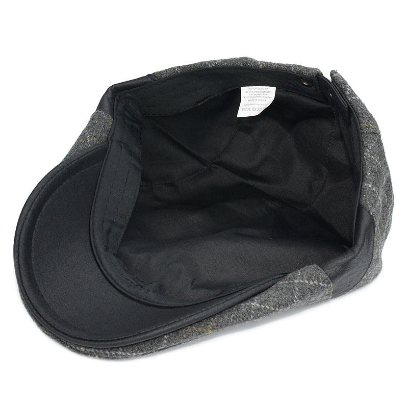 Men's Woolen Beret Hat