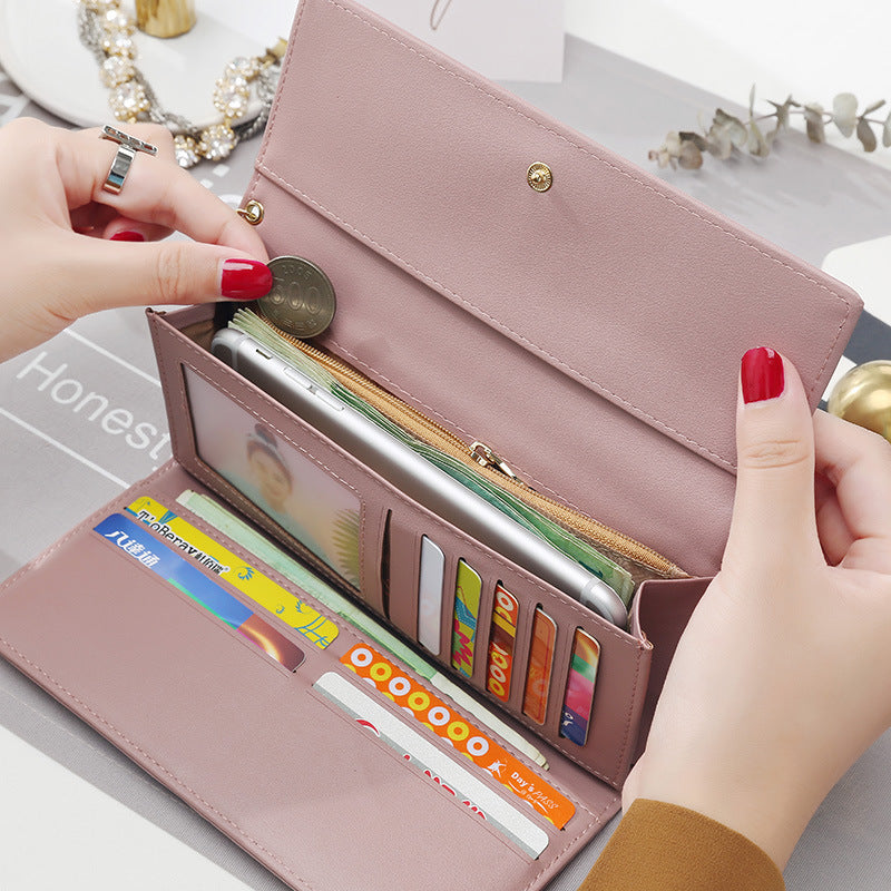 Women's Hand Holding Wallet