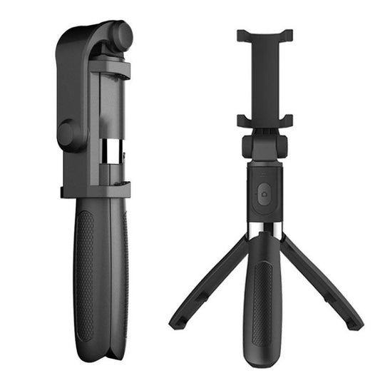 Tripod Selfie Stick - Mobile Universal Live Triangle Bracket One Bluetooth Selfie Artifact