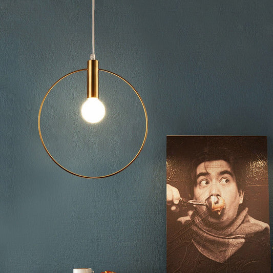 Simple Wrought Iron Post-modern Chandelier