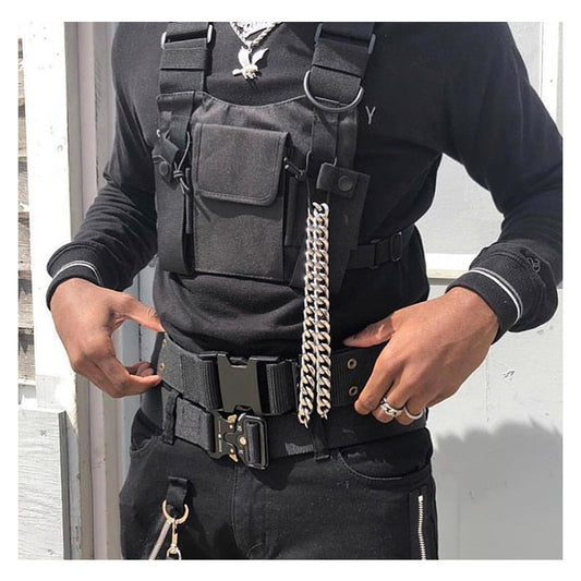 Hip-hop Pocket Chest Bag