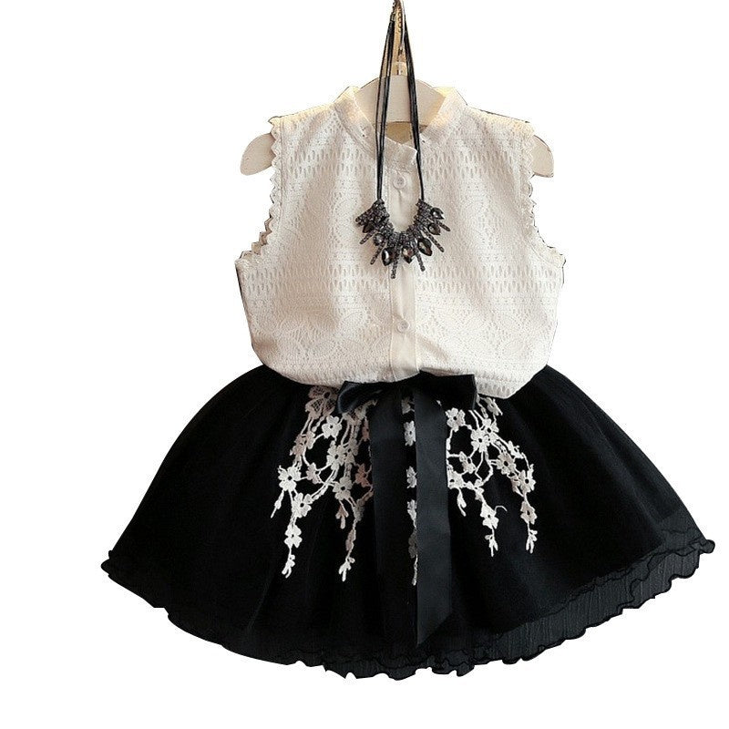 Adorable Girls Clothing Sets - Summer T Shirts & skirt Clothes