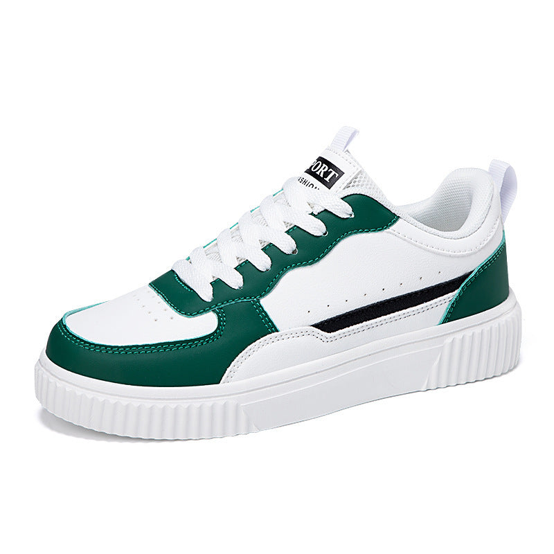 Breathable Versatile White Shoes - Korean Style For Students