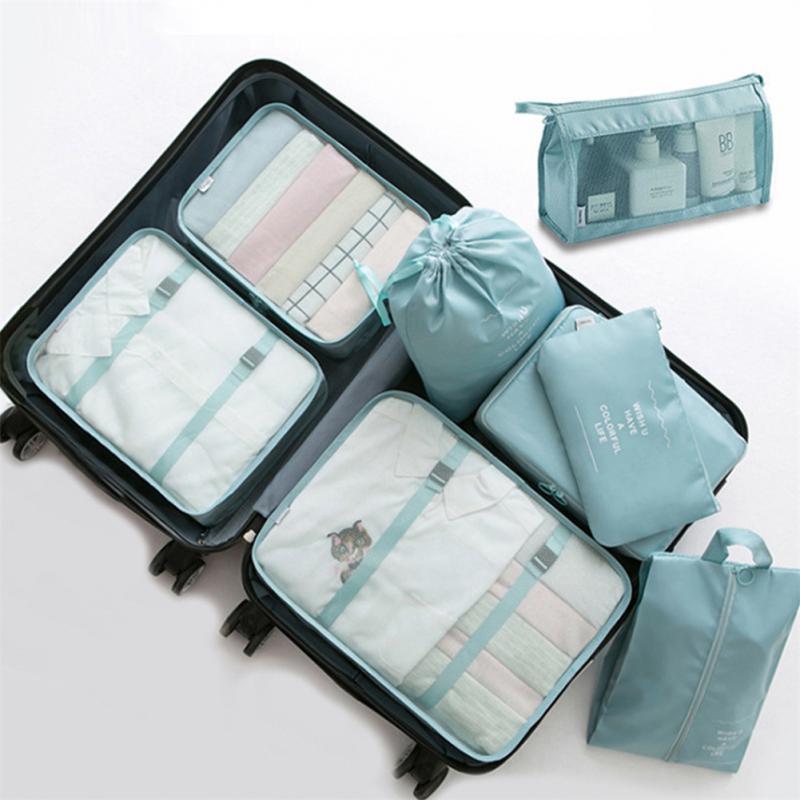 8-piece Set Luggage Divider Bag—Travel Storage