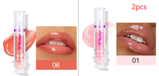 New Tube Rich Lip Color - Slightly Spicy Lip Honey Lip Glass Mirror Face Lip Mirror Liquid Lipstick