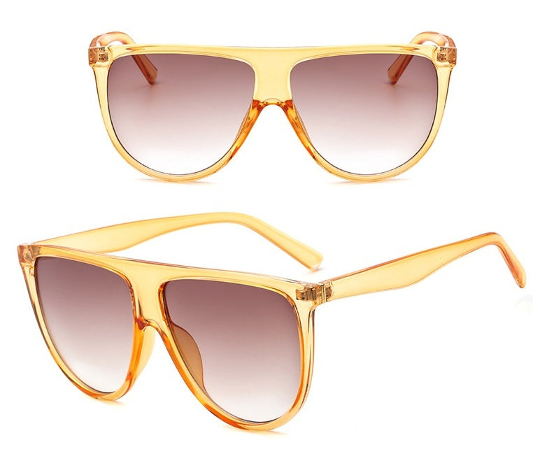 Women Gradient Lens Sun Glasses - Women Full Frame Shades Glasses Ladies Unisex