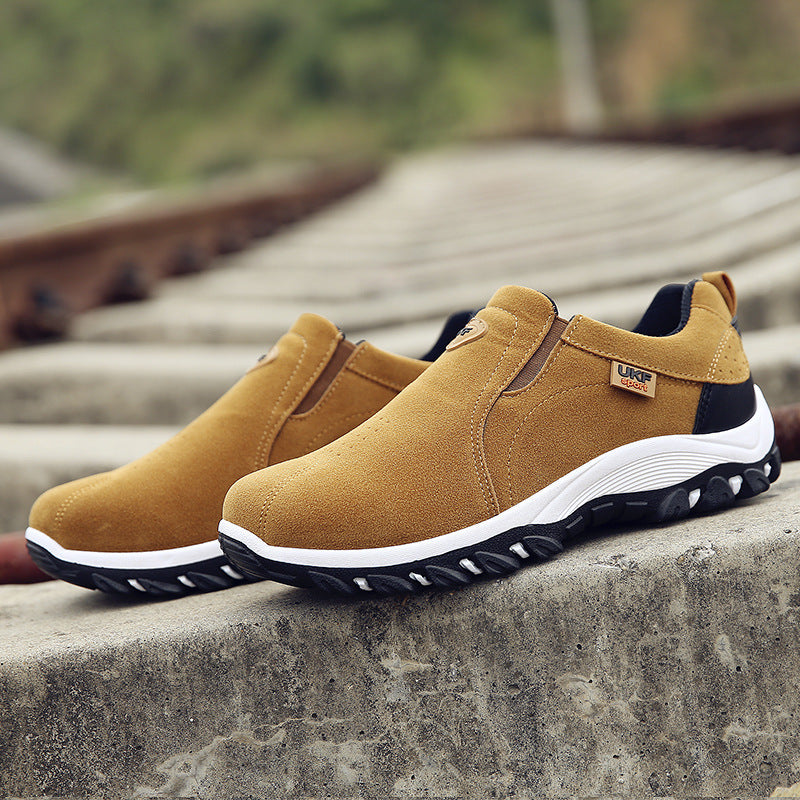 Hiking Non-slip Wear-resistant Hiking Shoes - Outdoor Men's Shoes Lazy Shoes