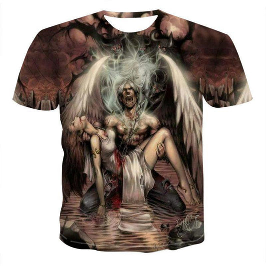 T-shirts Casual Tee-Tops