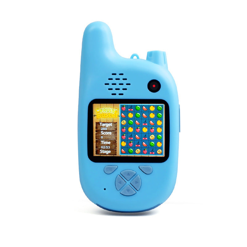 Walkie-Talkie Kids Camera Toys - Mini HD Cartoon Cameras
