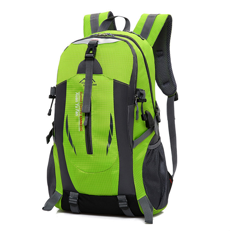 USB Rechargeable Bag -  double shoulder bag, male large capacity outdoor mountaineering bag, women sports leisure travel bag