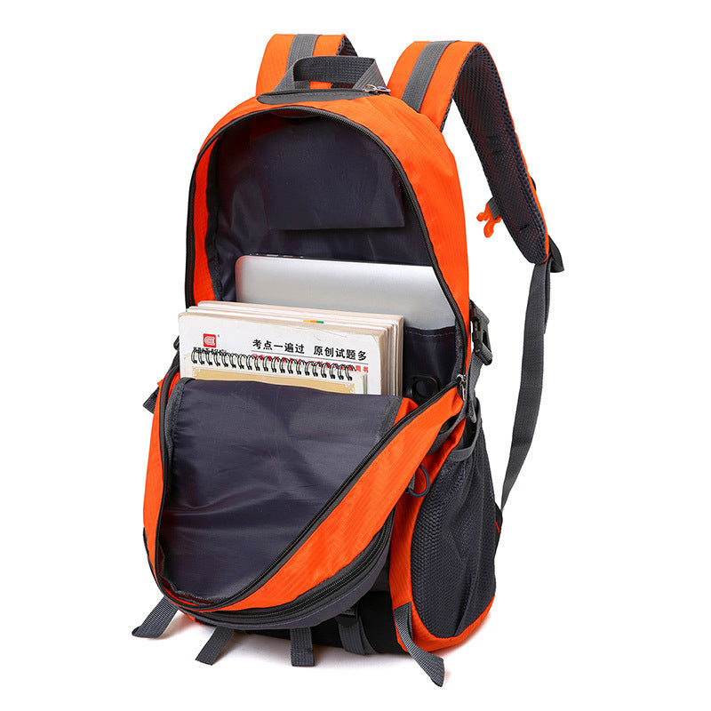 USB Rechargeable Bag -  double shoulder bag, male large capacity outdoor mountaineering bag, women sports leisure travel bag