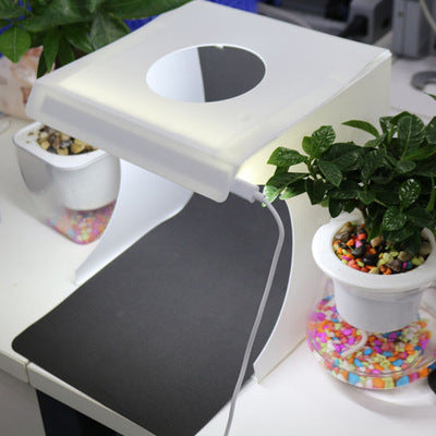 Mini studio - Small Photo Studio Props Folding LED Studio LED Photo Studio - JumoShop