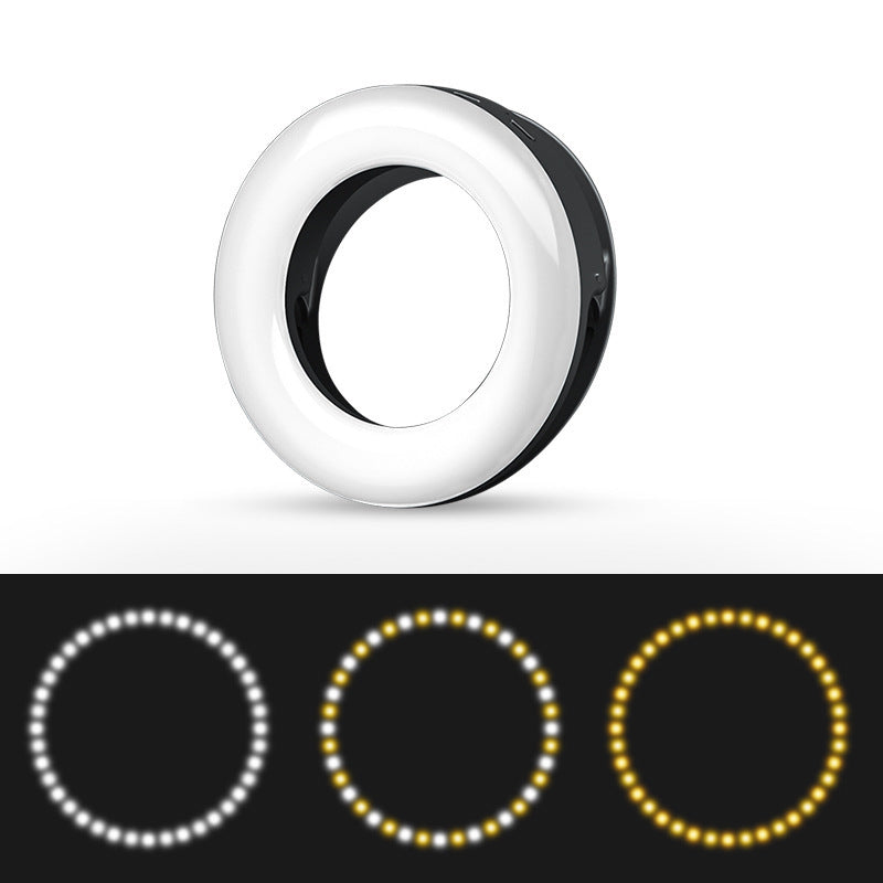 Led Selfie Ring Light For Cell Phone - Photography Video Lighting Camera Photo On Youtube Live Streaming With USB Plug