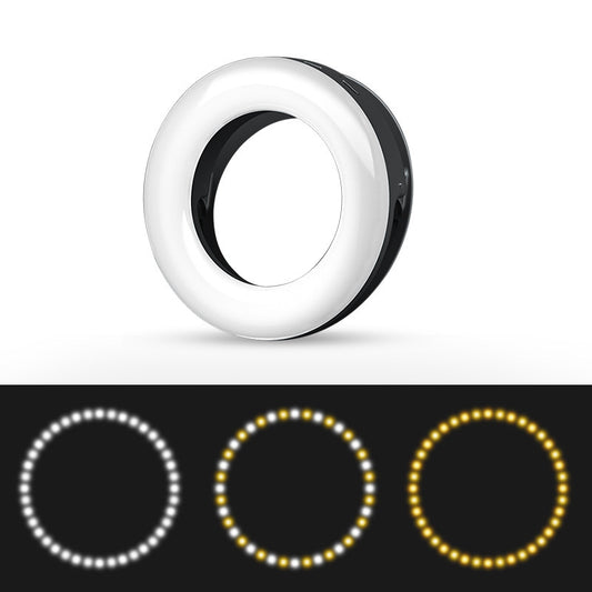 Led Selfie Ring Light For Cell Phone - Photography Video Lighting Camera Photo On Youtube Live Streaming With USB Plug