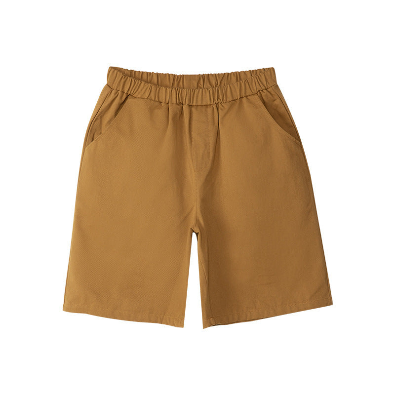 Parent-Child Short-Sleeved T-shirt and Shorts - Mother And Daughter Overalls Father-Son Shorts For A Family Outfit