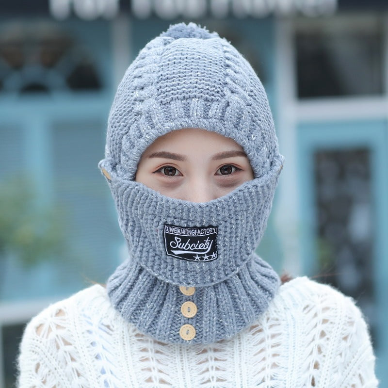 Wool Fleece Lei Feng Hat - Windproof And Warm Winter Body Keep Warm