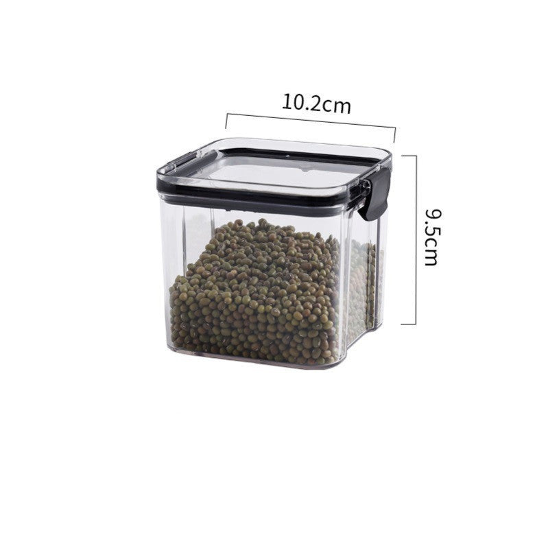 Transparent Grain Storage Box with Lid – Modern Airtight Food Container - JumoShop