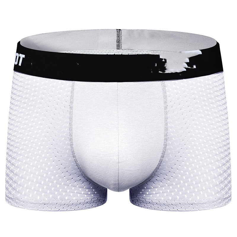Men's Underwear - Solid Color And Breathable Boxers