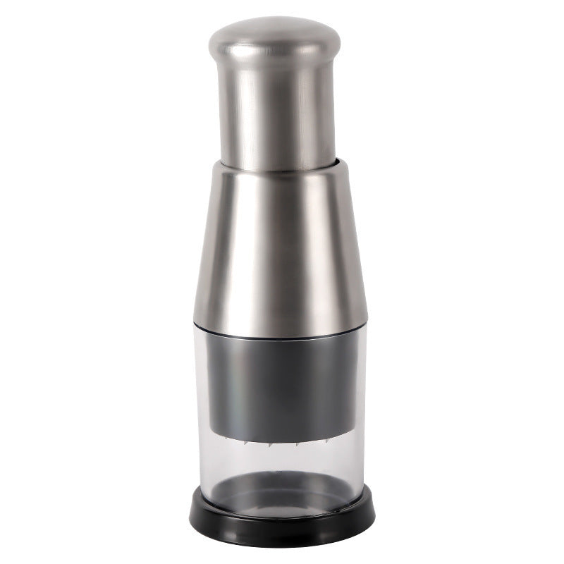 Manual Garlic Press Machine - Garlic Crusher Onion Chopper Multipeeler Vegetables Chopper Kitchen Gadget