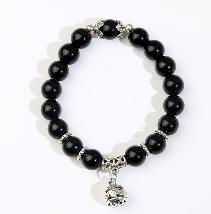 Natural Opal Crystal  Beads Bracelets - Vintage Beaded Bracelet for women
