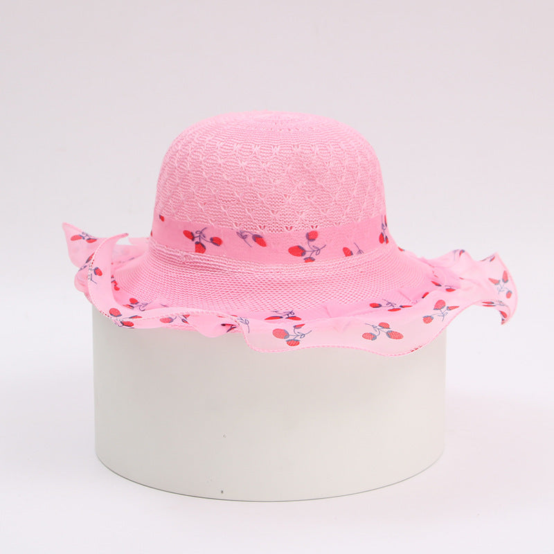 Princess Straw Hat - Kids Summer Hat