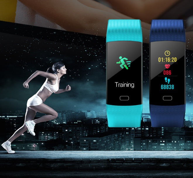 Smart Band Watch - Color Screen Bracelet Heart Rate Activity Fitness tracker Band Smart Electronic Bracelet