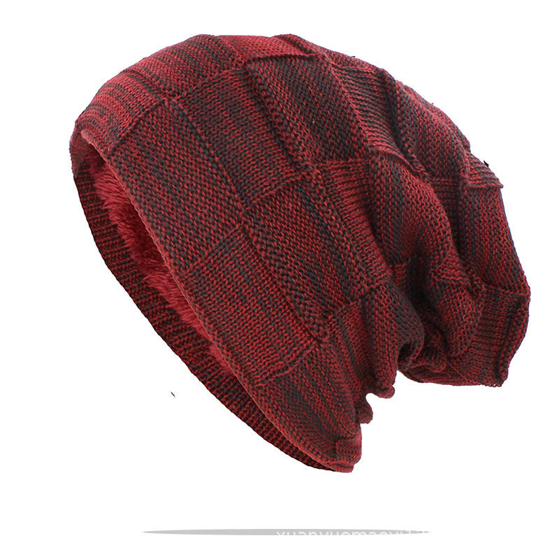 Casual Cotton Hats - Women Men Winter Warm Hat For Unisex Outdoor New Wool Knitted Beanies Skullies