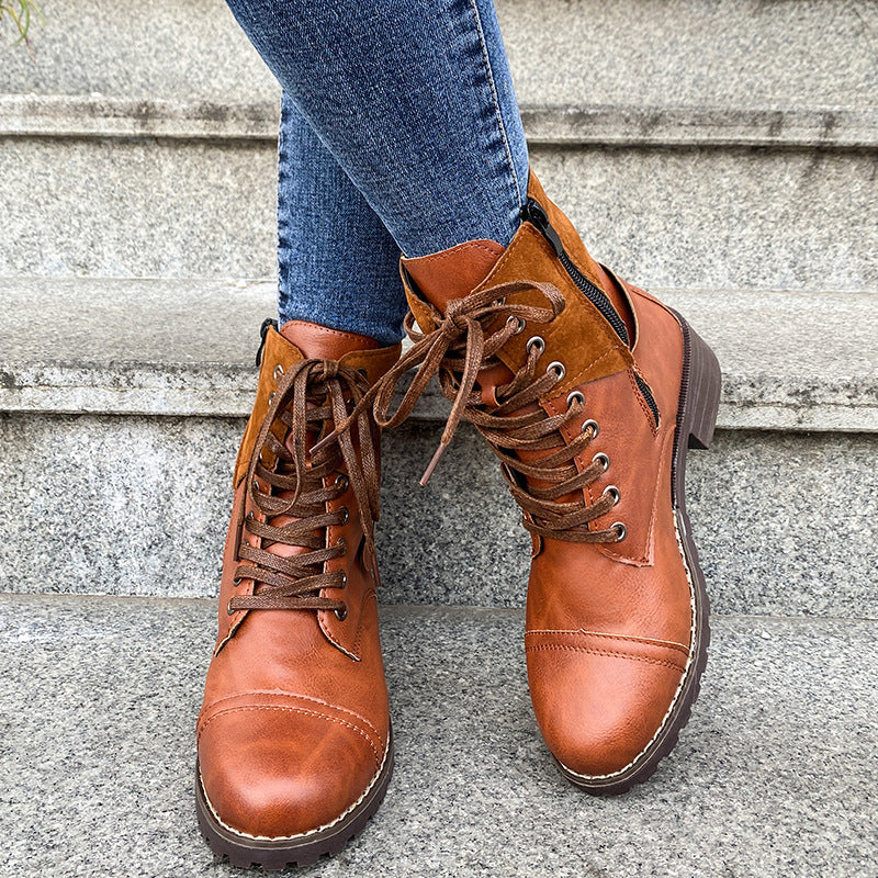 Lace-up Winter Boots for Women