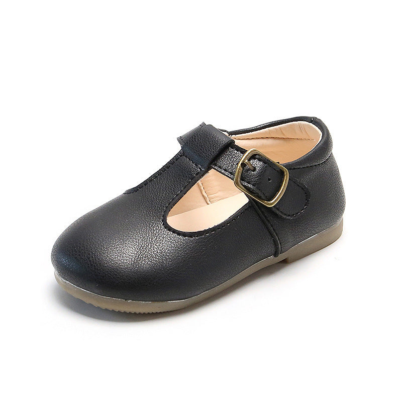 Children's Pea Shoes - Versatile single shoes baby shoes