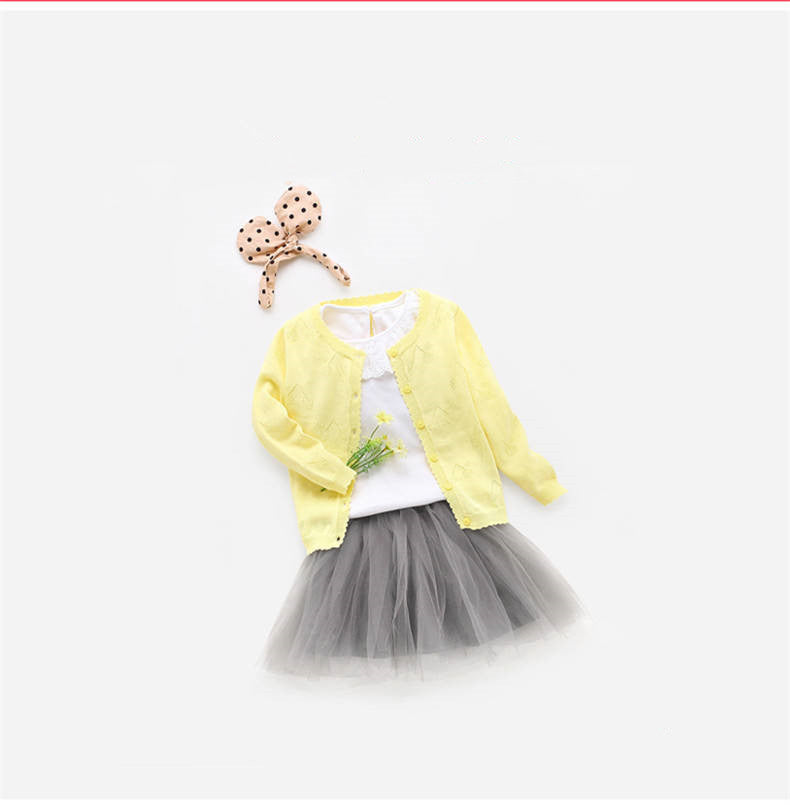 Knitwear Baby Cardigan - Children's Sweater Clothing