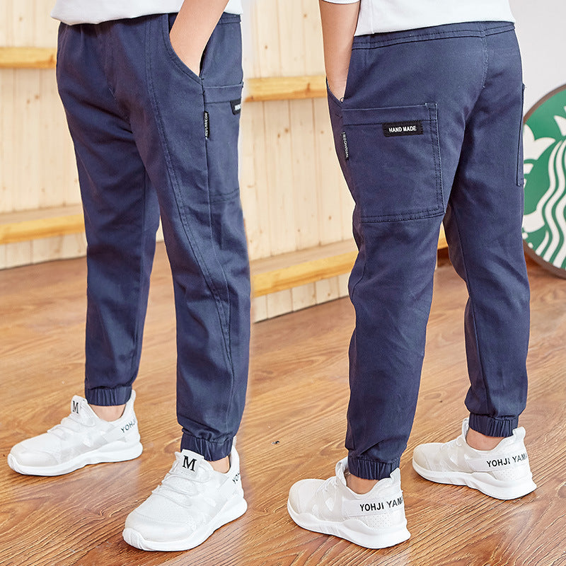 Trendy Slim Boy Pants - Summer Trousers