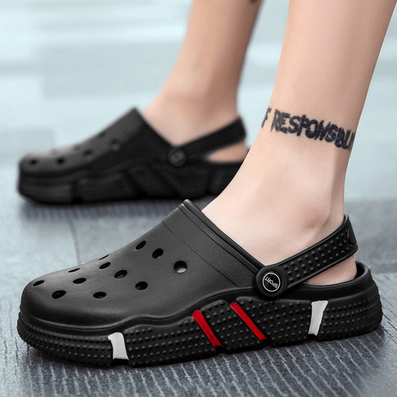 Men Sandals - Summer Hole Shoes Beach Slippers