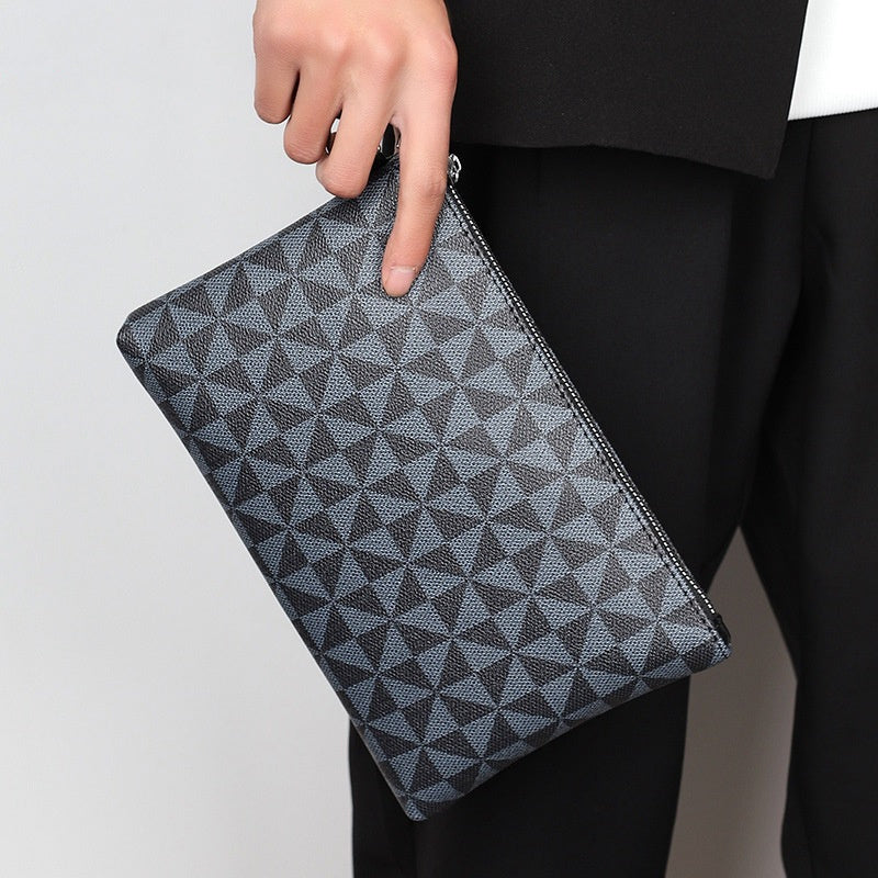 Men's Handbag - Wear-resistant Coating Long Wallet