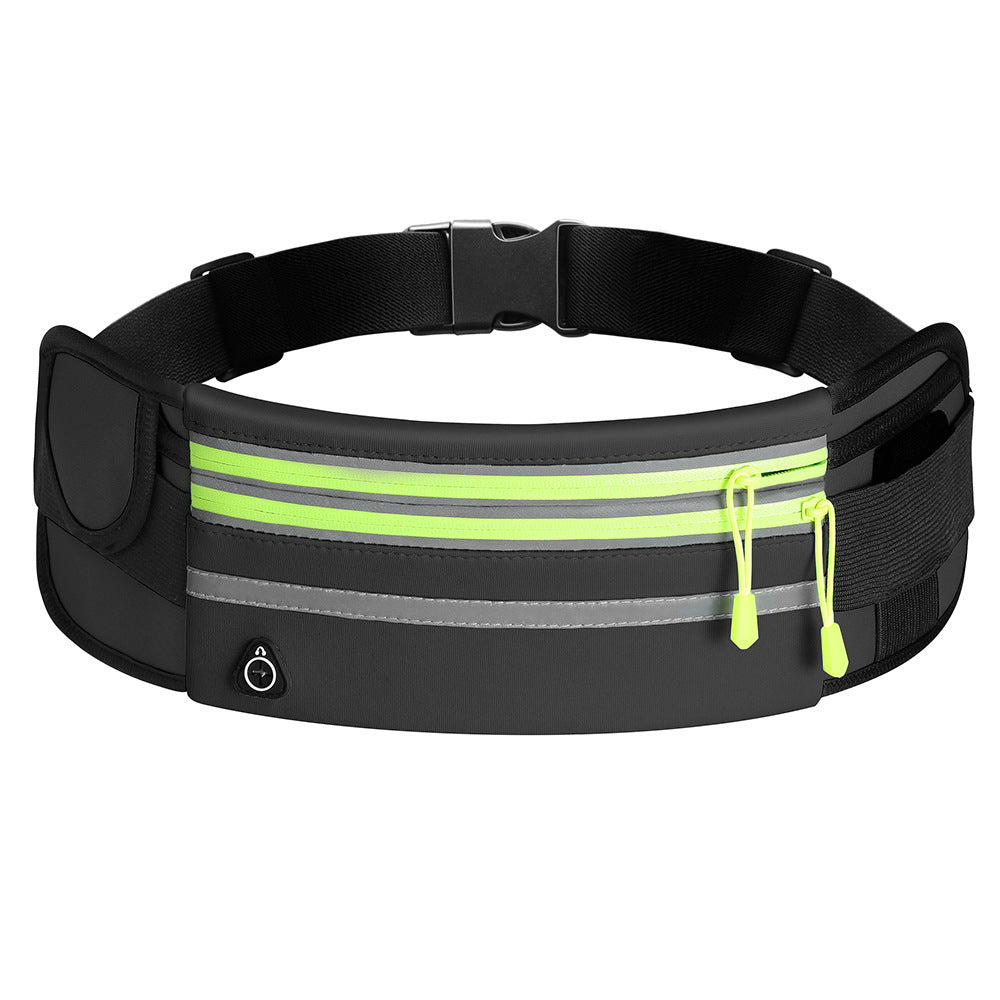 Double Zippers Waist Bags - Waterproof Sports Running Fanny Pack