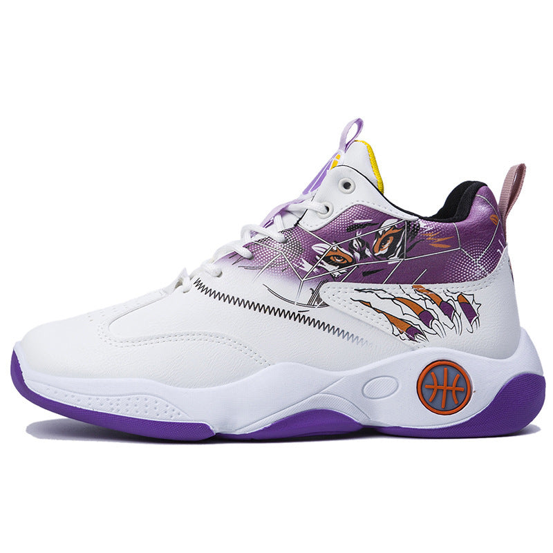 High-top Breathable Basketball Shoes - Sneakers