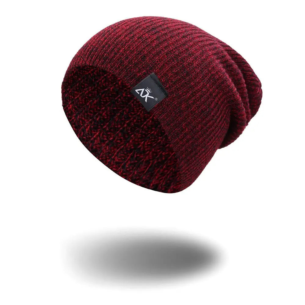 Unisex Fashionable Knitted Beanie - Winter Wool Elastic Hat For Outdoor Cycling, Camping, Travel Winter Beanie Hat Acrylic Knit Hats For Men Women