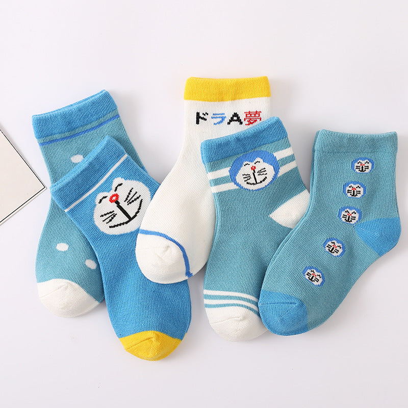 Children's Colorful Cotton Socks