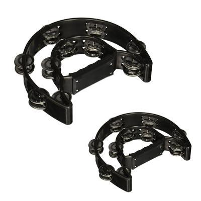Double and Half Moon Shaped Tambourine