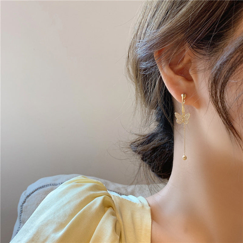 Premium Sense Tassel Earrings - Butterfly Earrings