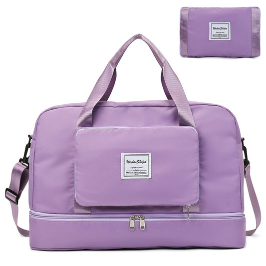 Foldable Travel Duffel Bags - Sports Gym Tote Bag Women