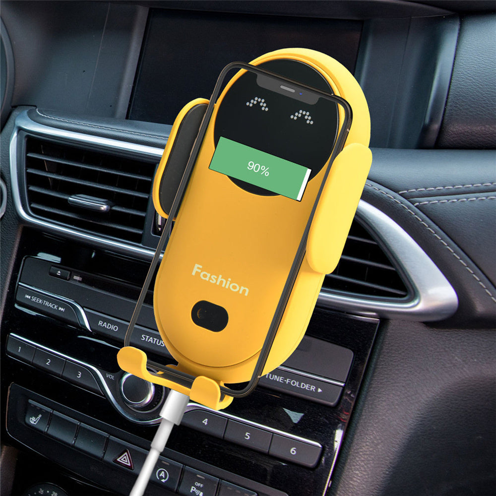 Infrared Induction Car Wireless Charger - Car Phone Holder