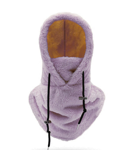 Winter Outdoors Cycling Sports Wind-proof Cap - Cold Protection Thickening Scarf Hat